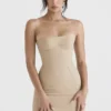 Elissa Stone strapless mini-jurk