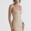 Elissa Stone strapless mini-jurk