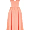 Emmelina Sorbet katoenen korset-Zomerjurk