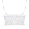 Federica witte bralette met broderie anglaise als top