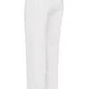 Frankie witte broek met broderie anglaise