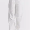 Frankie witte broek met broderie anglaise