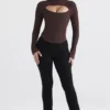 Georgina Cocoa gebreid Korsetten