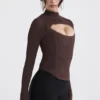 Georgina Cocoa gebreid Korsetten