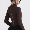 Georgina Cocoa gebreid Korsetten