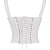 Gini wit korset met kanten rug