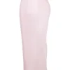 Giuliana Ballerina roze satijnen maxi-rok