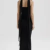 Hallie Zwart Strapless Korsetten met Sjaal