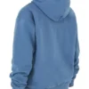 Halo Azure katoenen fleece-rug oversized Hoodie