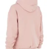 Halo Blush katoenen Hoodie met fleece binnenkant