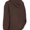 Halo Chocolate katoenen fleece-back oversized Hoodie