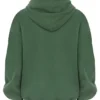 Halo Moss katoenen fleece-back oversized Hoodie