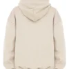 Halo Oatmeal katoenen Hoodie met fleece binnenkant