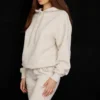 Halo Oatmeal katoenen Hoodie met fleece binnenkant