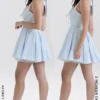 Harriet Bluebell katoenen halter mini-jurk