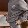Haze Slate sweatshirt met ronde hals