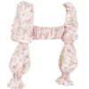 Henrietta roze bloemenbralette met plooien als top