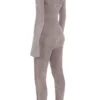 Isis Mink Jumpsuit van zware chenille voor thuis