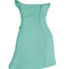 Jasmine Jade gedrapeerde strapless korsettenjurk