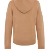 Jionni Camel Hoodie van kasjmiermix