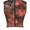 Kalina korset met bloemenprint