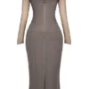 Katarina Smoke maxi-jurk