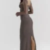 Katarina Smoke maxi-jurk