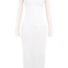 Katarina witte maxi-jurk