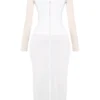 Katarina witte maxi-jurk