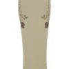 Lailah Artichoke Maxi-rok met bloemenprint