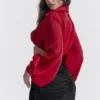 Laraine Cherry zijden blouson top