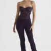 Laurel Night Shade broek met hoge taille