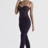 Laurel Night Shade broek met hoge taille