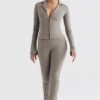Laurel Smoke broek met hoge taille