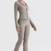 Laurel Smoke broek met hoge taille