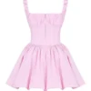 Le Puff Cotton Candy katoenen tule mini-jurk