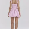 Le Puff Cotton Candy katoenen tule mini-jurk