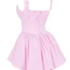 Le Puff Cotton Candy katoenen tule mini-jurk