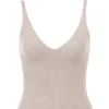 Leigh Biscuit wollen kasjmier tops