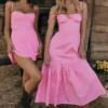 Lil French Pink zwierige minirok