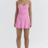 Lil French Pink zwierige minirok