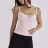 Lini roze mesh korsetten top