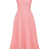 Lolita Apricot korsetten-zomerjurk