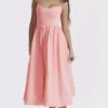 Lolita Apricot korsetten-zomerjurk