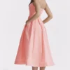 Lolita Apricot korsetten-zomerjurk