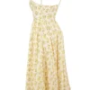 Lolita Buttercup vintage katoenen korsetjurk met bloemenprint voor zomerjurken