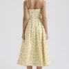 Lolita Buttercup vintage katoenen korsetjurk met bloemenprint voor zomerjurken