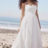 Lolita ivoorkleurig korset in zomerjurk
