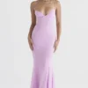Loren roze maxi-jurk
