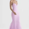 Loren roze maxi-jurk